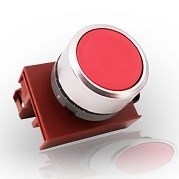 кнопка красная 